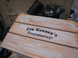 Frugtkassen tæt på